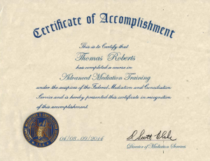 mediation-certificate